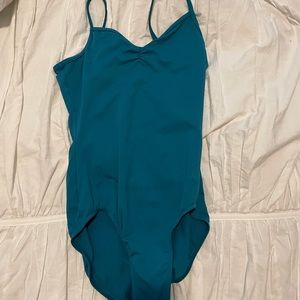 Turquoise leotard